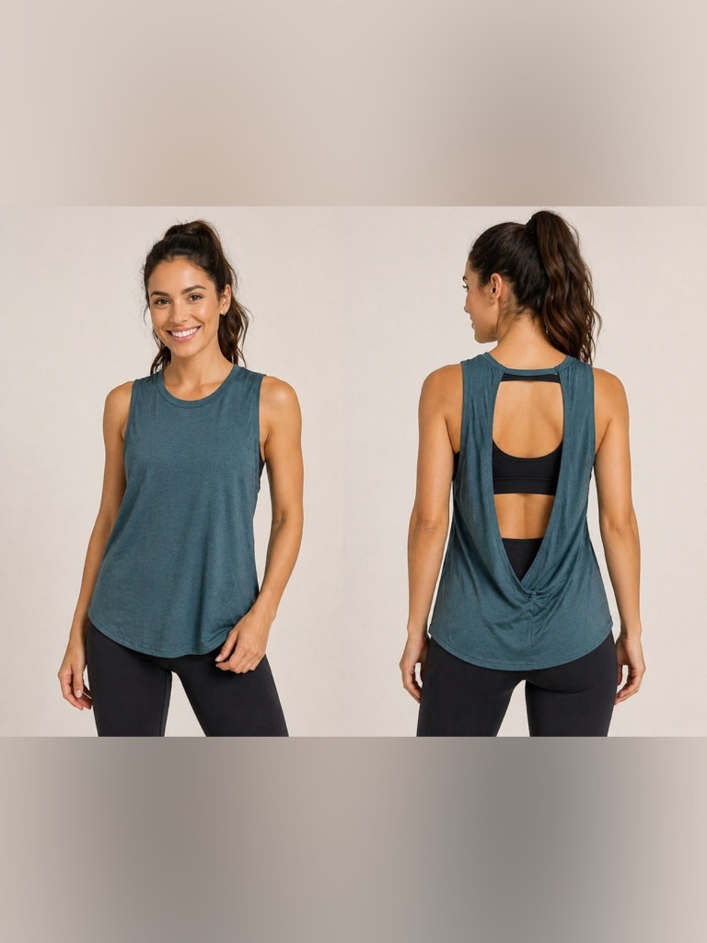 Bestisun Activewear‎ Tank Top Women’s Large | Yoga Running Workout NWT
